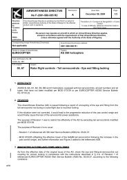 AIRWORTHINESS DIRECTIVE No F-2001-580-085 R2 A ...