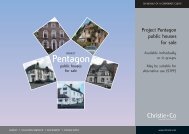 Project Pentagon public houses - Christie + Co Corporate