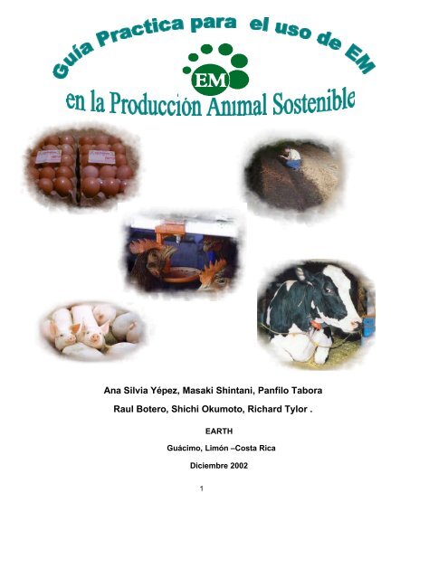 Guia para ProducciÃ³n Animal Sostenible con EM - EM | Effective ...