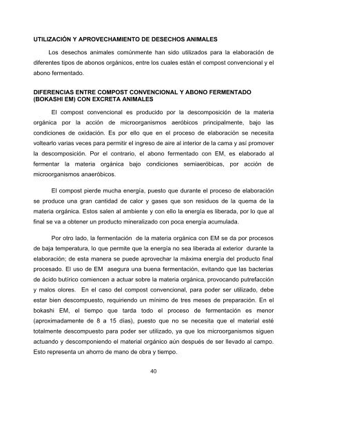 Guia para ProducciÃ³n Animal Sostenible con EM - EM | Effective ...