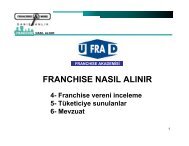 franchÄ±se nasÄ±l alÄ±nÄ±r - Franchise & More