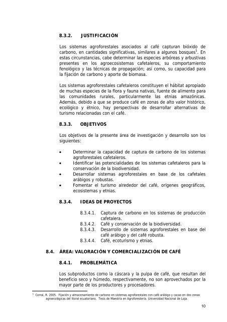 Plan de InvestigaciÃ³n y Desarrollo TecnolÃ³gico Cafetalero