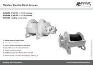 Planetary Hoisting Winch-Systems - Go2marine