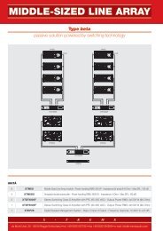 MIDDLE-SIZED LINE ARRAY - X-Treme Audio