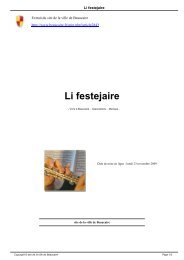 Li festejaire - Beaucaire