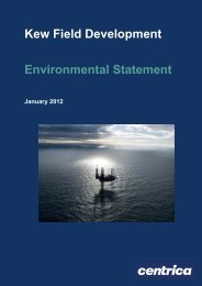 Centrica - Kew Field Development Environmental Statement ...