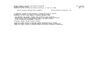 sistema informativo ministero della pubblica istruzione ss-13-hm ...