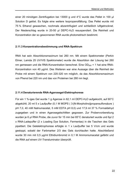 Lokalisation von mRNA-Transkripten auf Gewebeschnitten des ...