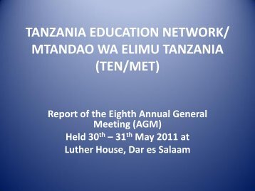 this link. - Tanzania Education Network/Mtandao wa Elimu Tanzania ...