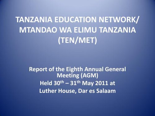 this link. - Tanzania Education Network/Mtandao wa Elimu Tanzania ...