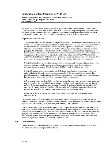 Prudential do Brasil Seguros de Vida S.A.