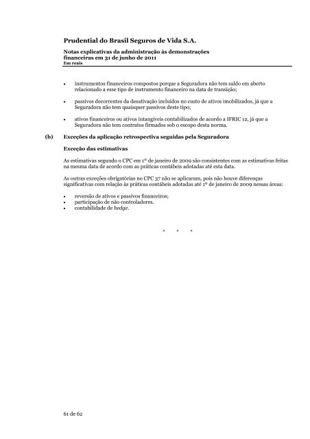 Prudential do Brasil Seguros de Vida S.A.