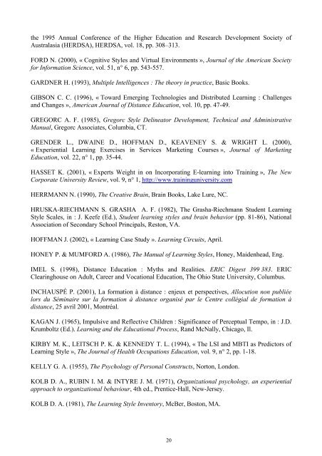 Hybridation des méthodes d'apprentissage sur un cours d'initiation ...