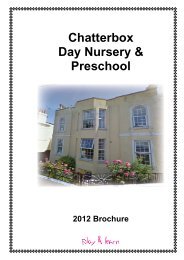 Chatterbox Day Nursery & Preschool - Chatterbox Nursery Ltd