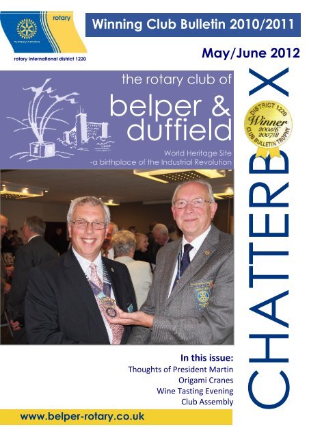 Chatterbox 0612 - Rotary Club of Belper