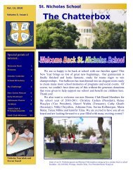 The Chatterbox - St. Nicholas School