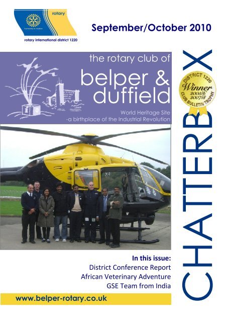 Chatterbox 1010 - Rotary Club of Belper