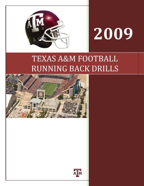 2009 Texas A&M Football Running Back Drills - Gregory Double Wing