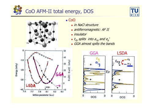 Introduction to Solid State theory, DFT and the APW-method - WIEN 2k