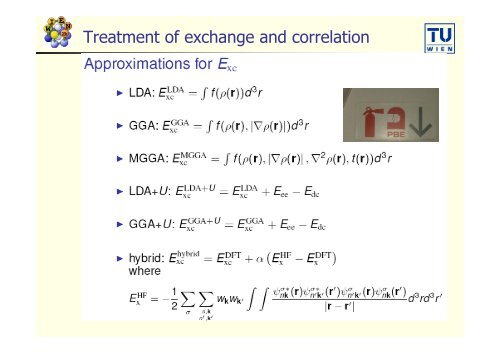 Introduction to Solid State theory, DFT and the APW-method - WIEN 2k