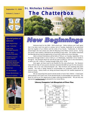 The Chatterbox - St. Nicholas School