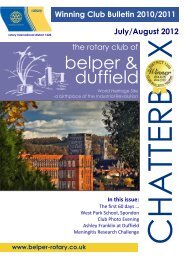 Chatterbox 0812 - Rotary Club of Belper