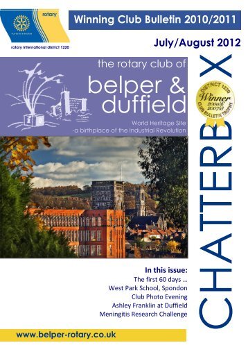 Chatterbox 0812 - Rotary Club of Belper