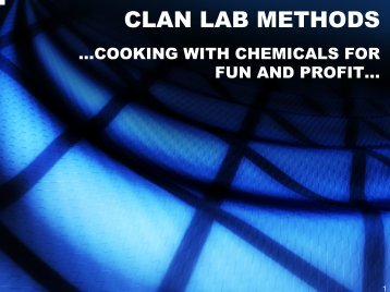 CLAN LAB METHODS