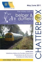 Chatterbox 0611 - Rotary Club of Belper