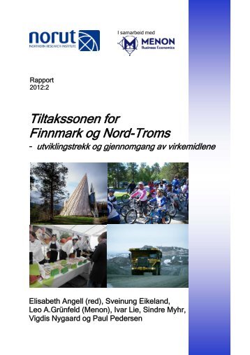 Tiltakssonen for Finnmark og Nord-Troms - Norut