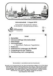 Informationsblatt 3/2012 - Telekom-Senioren Konstanz