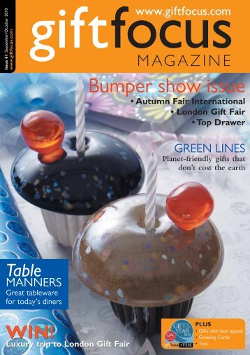 Bumper show issue - Gift Focus magazine