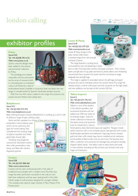 Bumper show issue - Gift Focus magazine