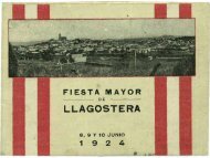fiesta mayor - Arxiu Municipal de Llagostera