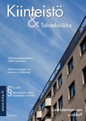 KiinteistÃ¶ & Talotekniikka 6/2012 - PubliCo Oy