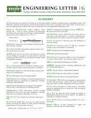 Engineering Letter Glossary - New York Blower