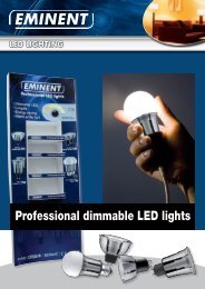 Professional dimmable LED lights - Eminent