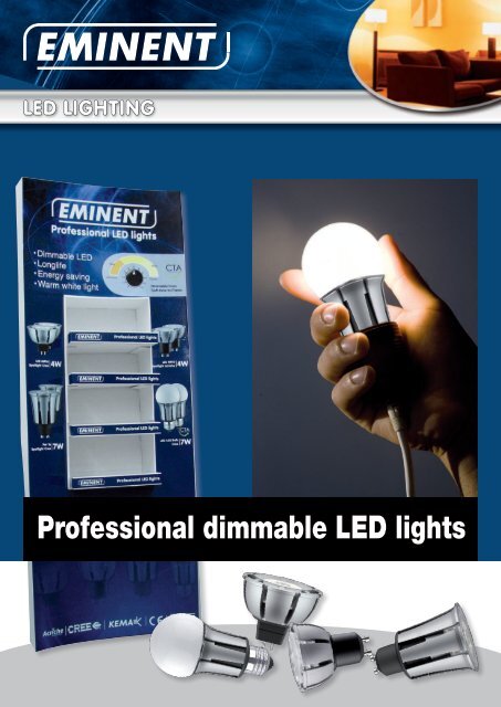 Professional dimmable LED lights - Eminent