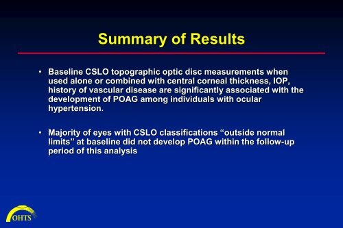 View PowerPoint Presentation - Vision Research Coordinating Center