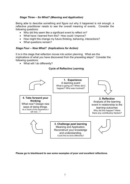 Example Portfolio for students at Leicester Medical School.