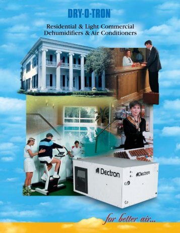 Residential & Light Commercial Dehumidifiers & Air ... - Exactair.co