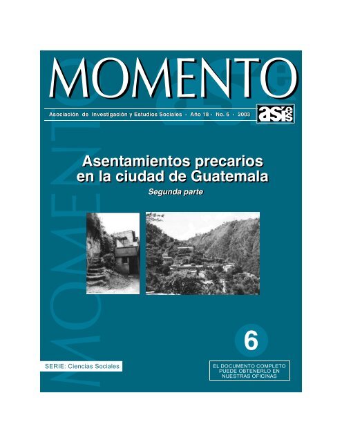 MOMENTO 6-2003.pdf - AsociaciÃ³n de InvestigaciÃ³n y Estudios ...