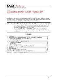 Sigma-II Series SGM*H/SGDH USER'S MANUAL - Esco Drives