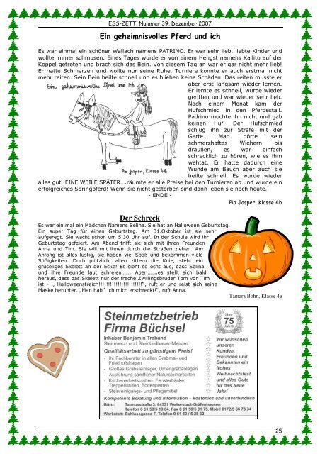 ESS-ZETT Nr. 39 - Schlossschule - Hessen