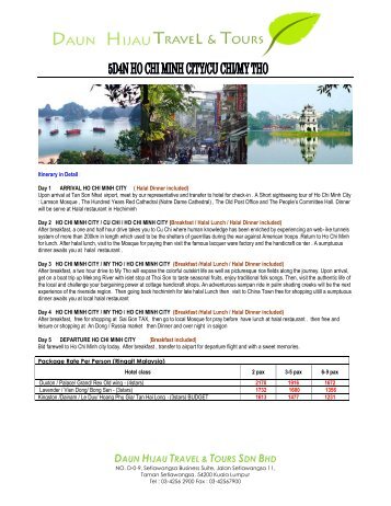 DAUN HIJAU TRAVEL & TOURS SDN BHD - Daun Hijau Travel.com
