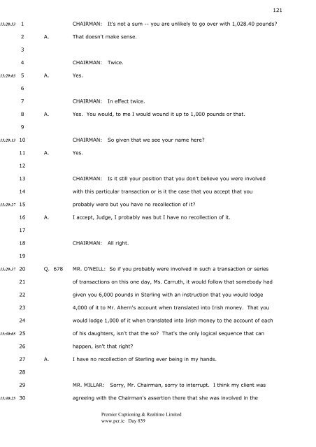 3 4 CHAIRMAN: Good morning, Mr. Murphy. 5 - The Tribunal of ...