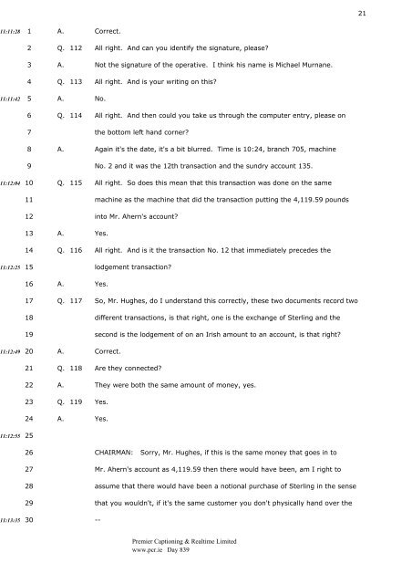 3 4 CHAIRMAN: Good morning, Mr. Murphy. 5 - The Tribunal of ...