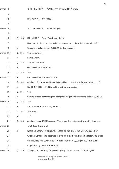 3 4 CHAIRMAN: Good morning, Mr. Murphy. 5 - The Tribunal of ...