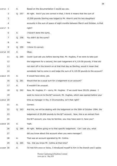 3 4 CHAIRMAN: Good morning, Mr. Murphy. 5 - The Tribunal of ...