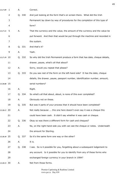 3 4 CHAIRMAN: Good morning, Mr. Murphy. 5 - The Tribunal of ...